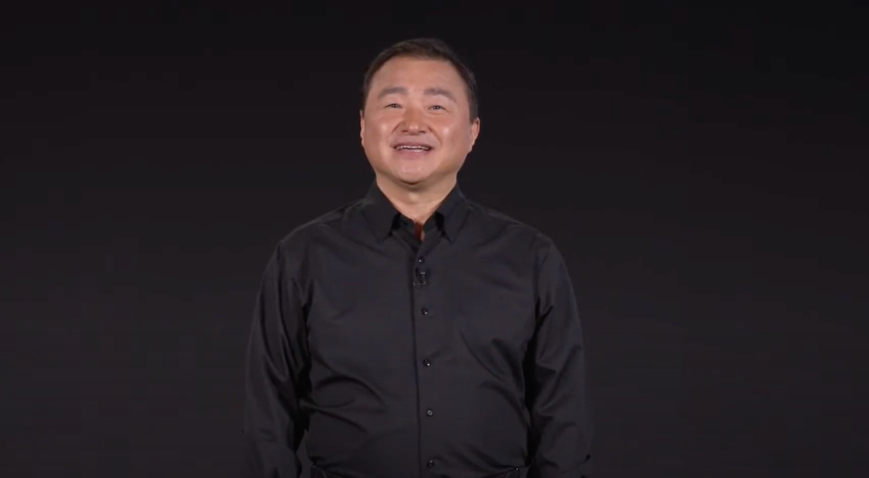 ▲노태문 삼성전자 MX사업부장(사장)이 21일(현지시각) 미국 하와이에서 열린 퀄컴 스냅드래곤 테크 서밋 기조연설을 하고 있다. ⓒ스냅드래곤 유튜브