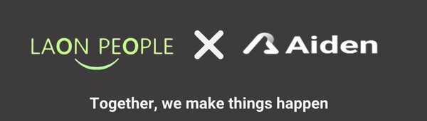 ▲인공지능(AI) 전문기업 라온피플이 플랫폼 전문기업 에이든랩스와 파트너십을 체결했다고 21일 밝혔다. ⓒ라온피플