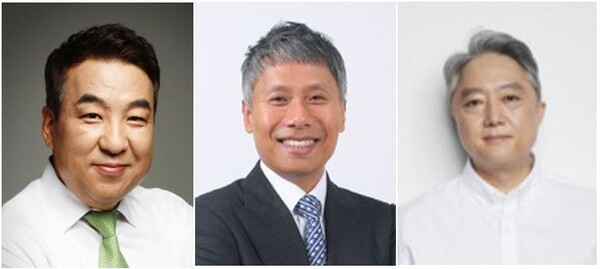 ▲왼쪽부터 이동범 지니언스 대표·이광후 모니터랩 대표·김태균 펜타시큐리티 대표. ⓒ각 사