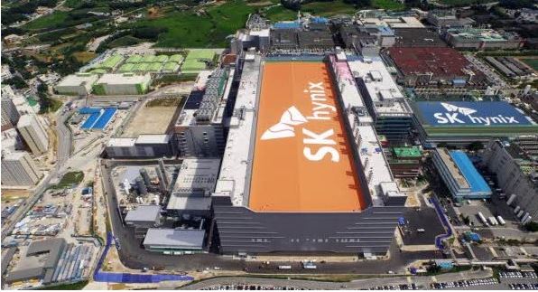 ▲SK하이닉스 이천 공장. ⓒSK하이닉스