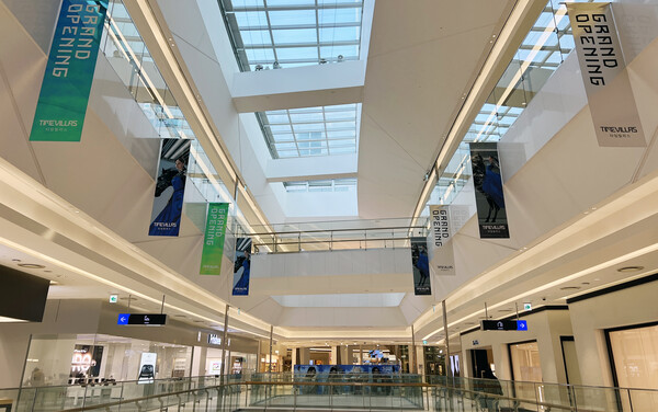 ▲타임빌라스 수원 내부 전경. ⓒ롯데백화점