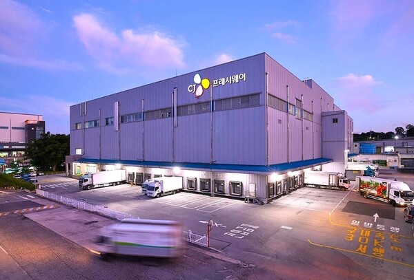 ▲CJ프레시웨이 이천물류센터 외부 전경. ⓒCJ프레시웨이