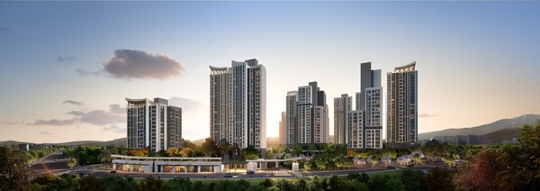 ▲전주 병무청인근구역 재개발정비사업 투시도. ⓒHDC현대산업개발