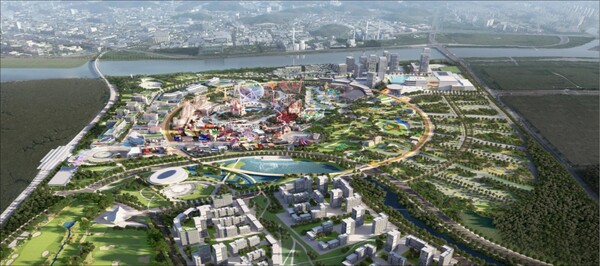 ▲화성국제테마파크 조감도. ⓒ경기도청
