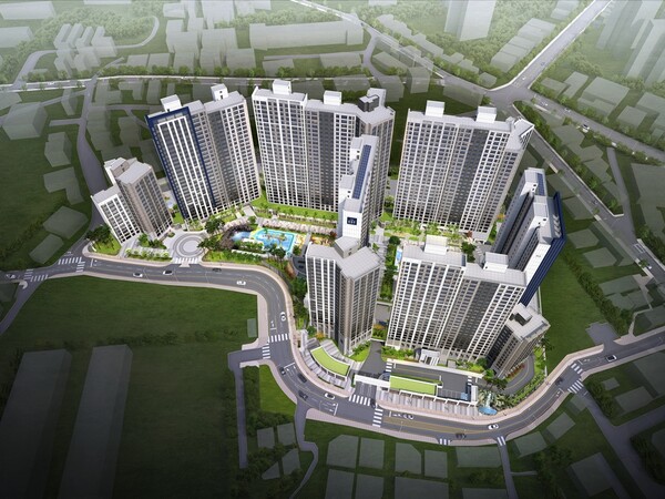 ▲파주 문산역 3차 동문 디 이스트 센트럴 조감도. ⓒ동문건설