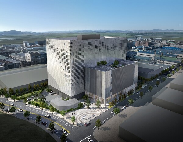 ▲안산 글로벌 클라우드 센터 조감도. ⓒ삼성물산