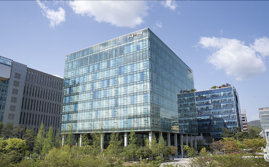 ▲성남시 판교에 위치한 NHN 사옥. ⓒNHN