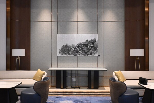 ▲롯데호텔 제주 돌문화 전시장 전경. ⓒ롯데호텔앤리조트