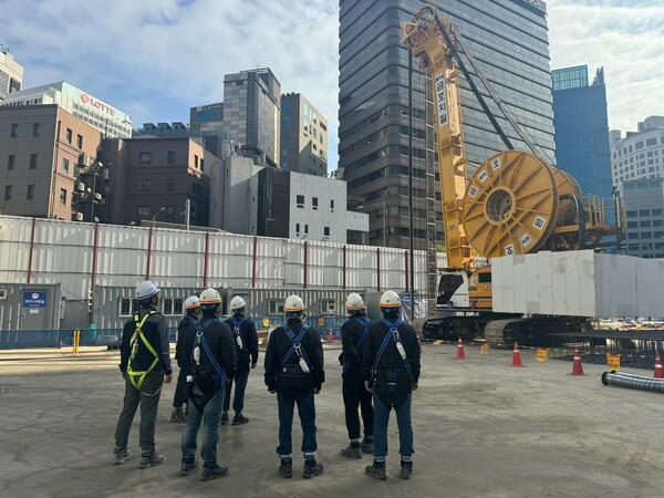 ▲부영그룹 동절기 대비 현장 방문 점검. ⓒ부영그룹