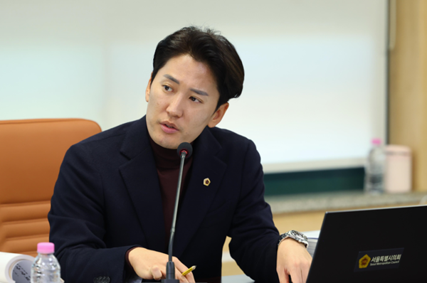 ▲이민석 서울시의원(국민의힘). ⓒ서울시의회