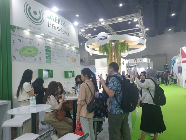 ▲대봉엘에스 인코스메틱 아시아 2024 부스 전경. ⓒ대봉엘에스