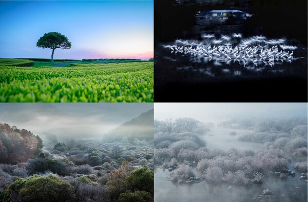 ▲'내 마음속의 계절' 사진전 출품작 모음. ⓒ반도건설