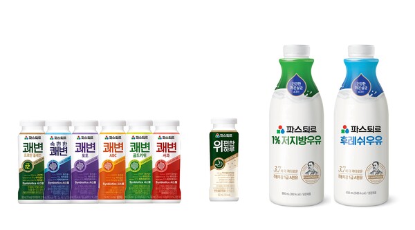 ▲신규 BI가 적용된 리뉴얼 제품들. ⓒ롯데웰푸드