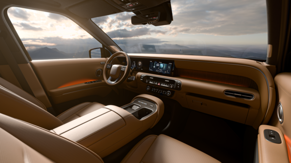 ▲현대자동차가 최초 공개한 ‘디 올 뉴 팰리세이드’ 디자인(내장). ⓒ현대자동차