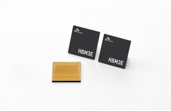 ▲SK하이닉스 HBM3E. ⓒSK하이닉스