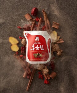 ▲정관장, 데워먹는 홍삼원. ⓒKGC인삼공사