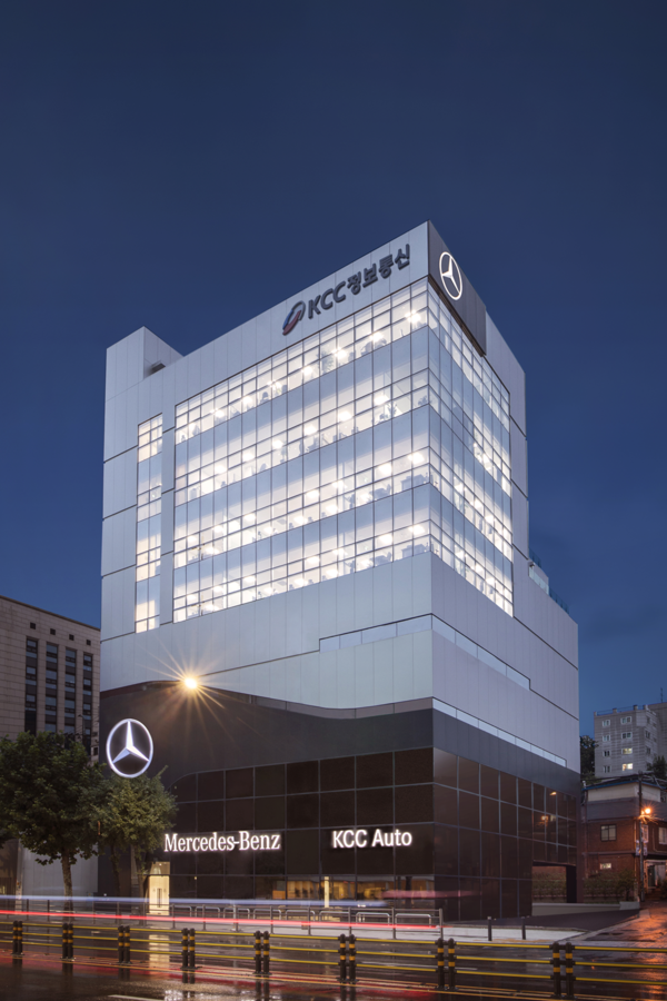 ▲KCC정보통신 사옥 전경. ⓒKCC정보통신