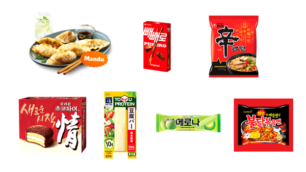 ▲K푸드. ⓒ각 사