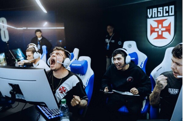 ▲브라질 ‘바스코 이스포츠’팀 경기 모습. ⓒ스마일게이트