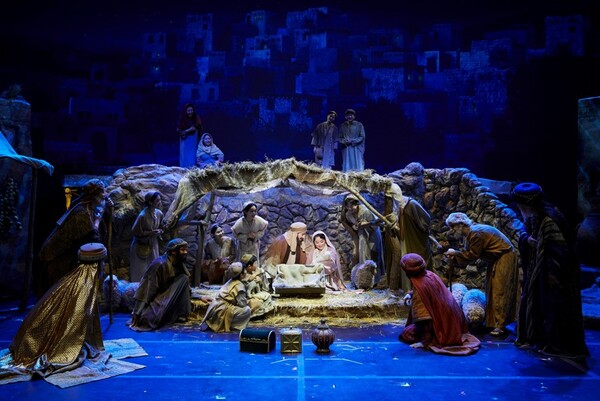 ▲'크리스마스 칸타타'의 한 장면 ⓒ그라시아스합창단