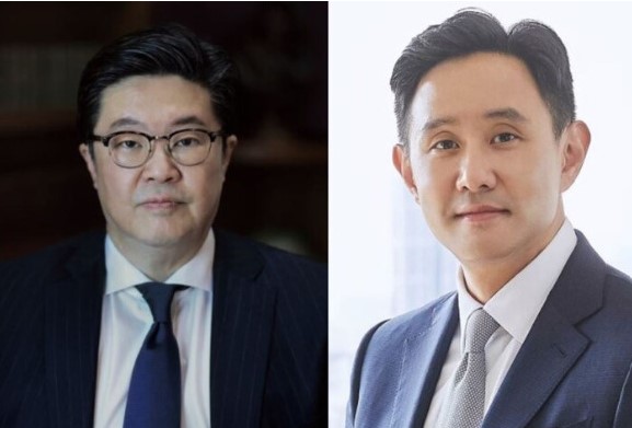 ▲김병주 MBK파트너스 회장(왼쪽)과 최윤범 고려아연 회장. ⓒ각 사