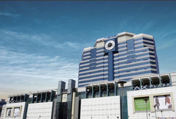 ▲AK플라자 분당점 전경. ⓒ애경그룹