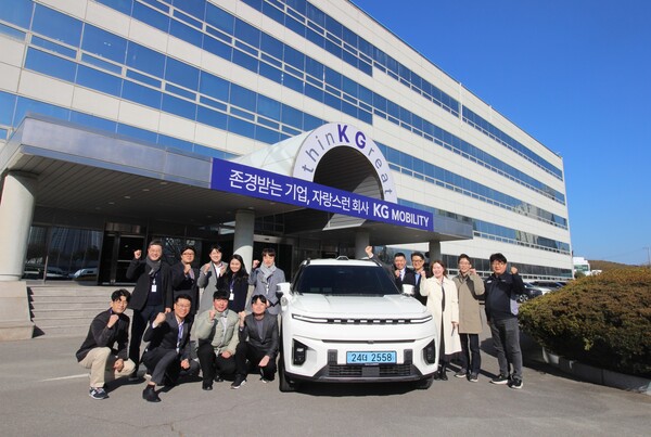 ▲KGM이 자율주행기술 분야 전문기업들과 첨단운전자보조시스템(ADAS) 고도화 기술개발 MOU를 체결하고 상호 협력하기로 했다. ⓒKG모빌리티