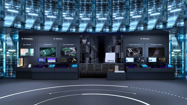 ▲CES2025 SK하이닉스 전시 조감도. ⓒSK하이닉스