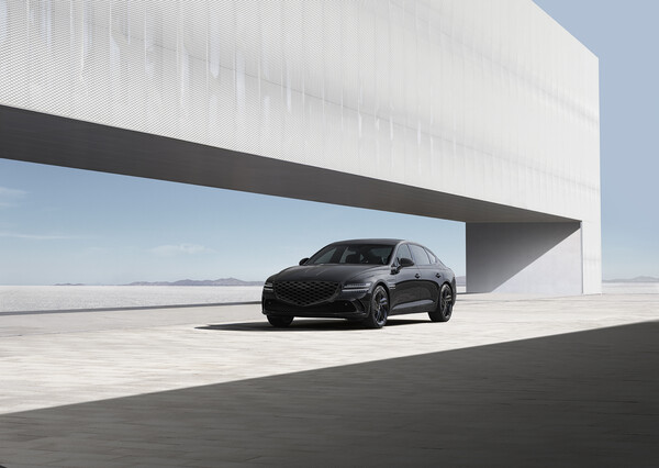 ▲G80 블랙 외장. ⓒ제네시스