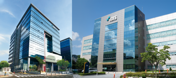 ▲(사진 왼쪽부터) 판교 아이디스 타워, 대전 아이디스 타워ⓒ아이디스