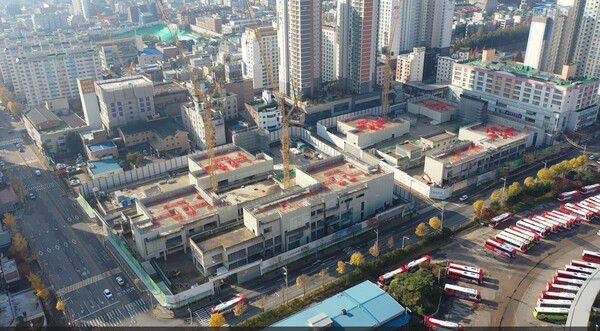 ▲지난해 12월 철거공사를 마친 광주 화정 아이파크(현재 광주센테니얼 아이파크) 현장. ⓒHDC현대산업개발