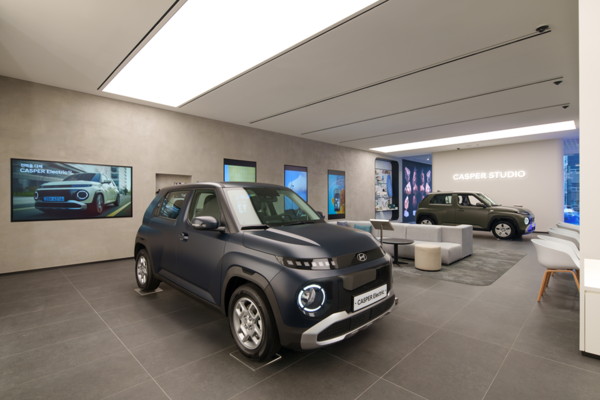 ▲캐스퍼 스튜디오 부산 내부. ⓒ현대자동차