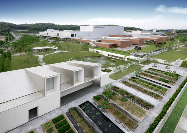 ▲경기도 오산에 위치한 아모레 뷰티파크 전경. ⓒ아모레퍼시픽