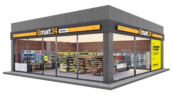 ▲노브랜드 점포 이미지. ⓒ이마트24