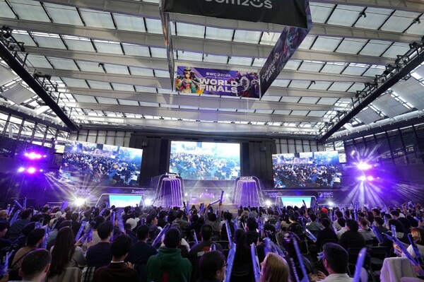 ▲컴투스 서머너즈 워 월드 아레나 챔피언십(SWC2024) 일본 도쿄 행사장 전경. ⓒ컴투스