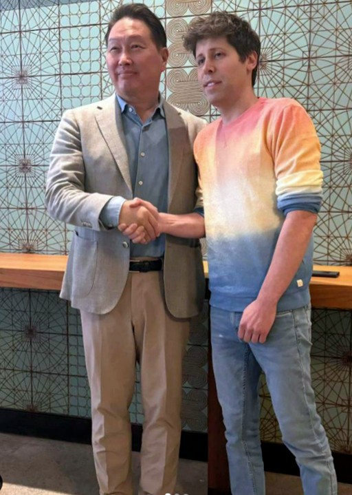 ▲최태원 SK그룹 회장이 4일 방한한 샘 올트먼 오픈AI 최고경영자(CEO)와 만남을 가진다. ⓒ 최태원 회장 인스타그램