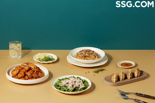 ▲이노하스와 협업한 비건 간편식. ⓒSSG닷컴