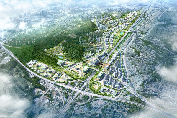 ▲플랫폼시티 조감도. ⓒ라인그룹