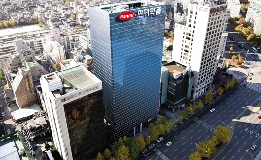 ▲서울 송파구 한미약품 사옥. ⓒ한미약품