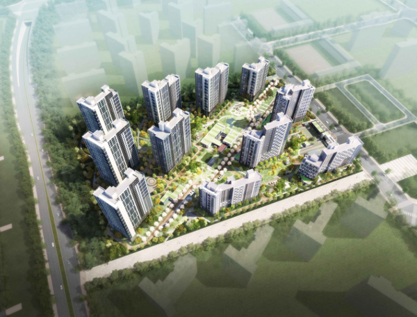 ▲파주운정3 A3BL 조감도. ⓒ한국토지신탁