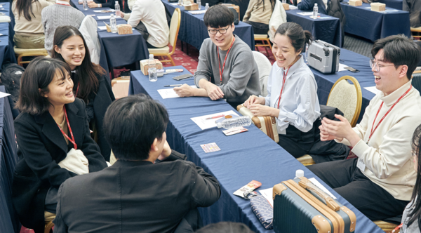 ▲입소식에 참석한 ‘청년 Hy-Five’ 12기 교육생들의 모습. ⓒSK하이닉스