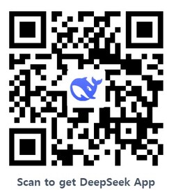 ▲딥시크 QR코드. ⓒ딥시크 홈페이지 캡쳐