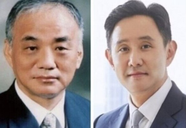 ▲장형진 영풍 고문(왼쪽)과, 최윤범 고려아연 회장 ⓒ 각사