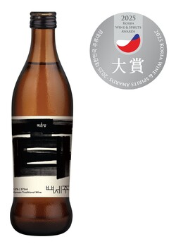 ▲백세주, 대한민국 주류대상 대상 수상 이미지.ⓒ국순당