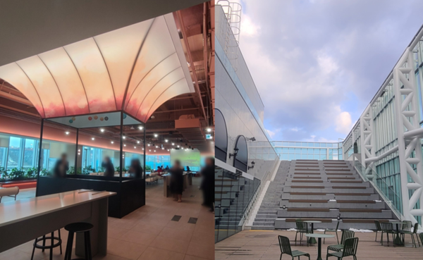 ▲카페테리아. ⓒ박현주 기자