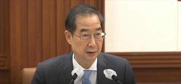 ▲한덕수 국무총리. ⓒKTV