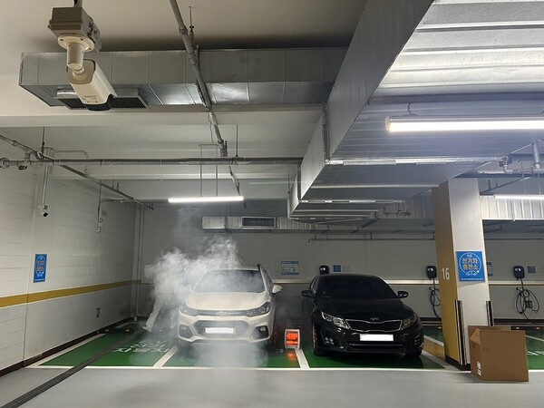 ▲AI CCTV로 전기차 화재 실시간 감지ⓒ아톤