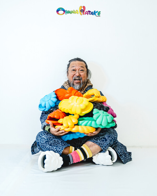 ▲CJ온스타일이 아티스트 무라카미 다카시의 풋웨어 브랜드 오하나 하타케를 국내 최초 론칭한다. ⓒCJ온스타일