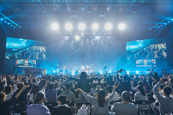 ▲배민음악회 현장. ⓒ우아한형제들
