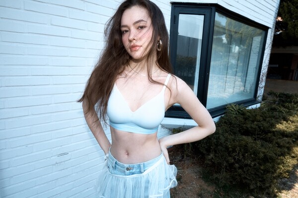 ▲에블린 쿨 심리스 라인업 대표 이미지. ⓒ이랜드